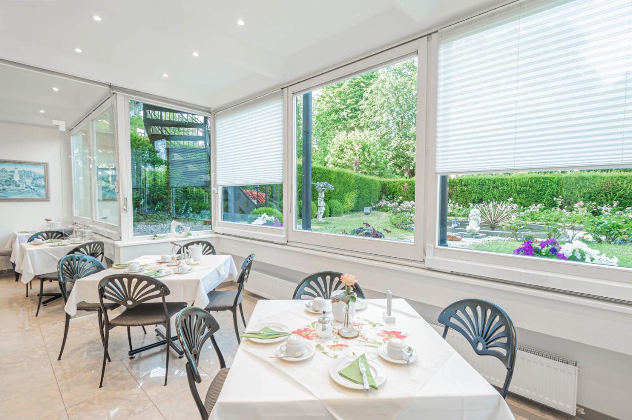 Hotel Villa am Kurpark Bad Homburg vor der Höhe Dış mekan fotoğraf